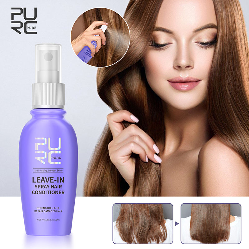 Coconut Oil Leave-in Conditioner Spray for Smooth Hair
