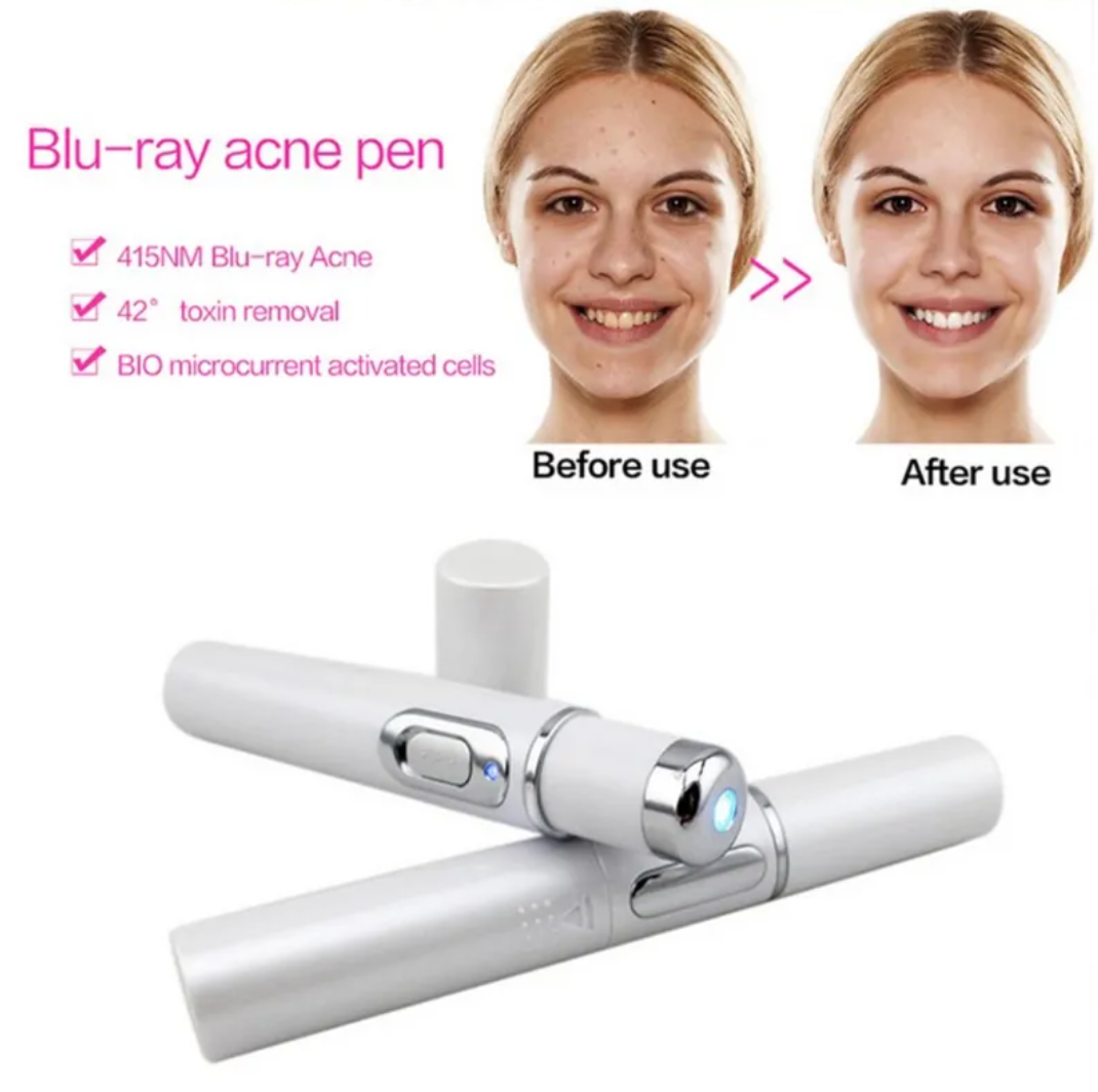 Blue Light Therapy Acne Pen