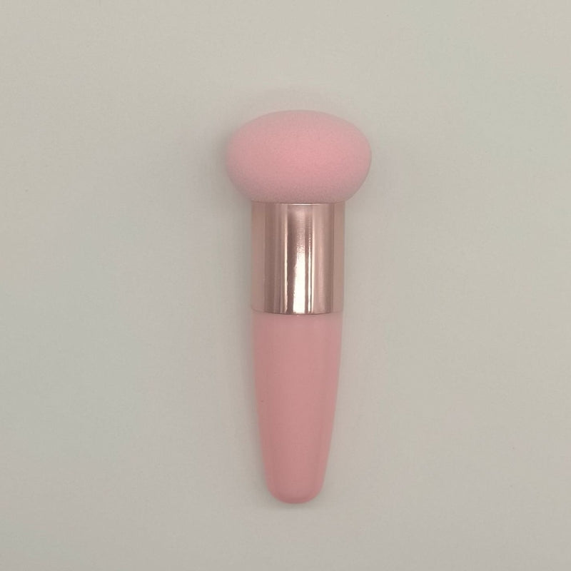 Foundation Makeup Brush with Handle, Mushroom Stick
