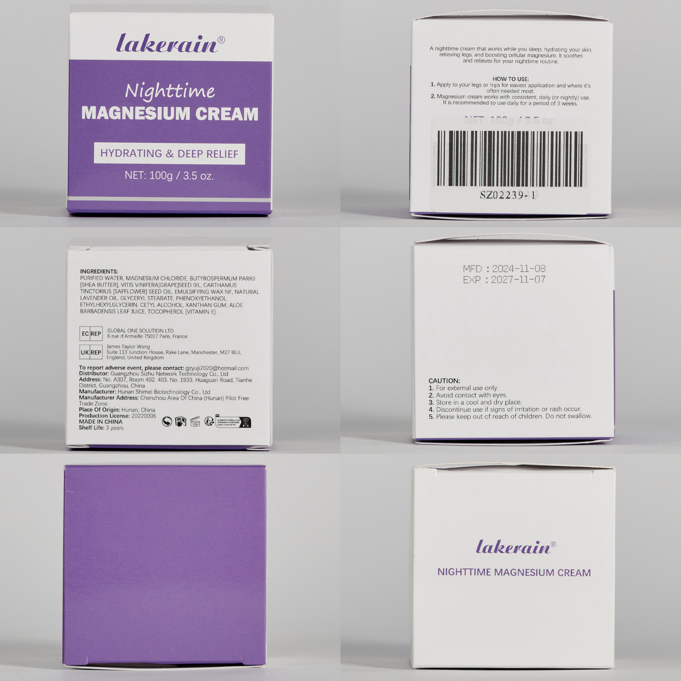 Sleep Magnesium Body Lotion