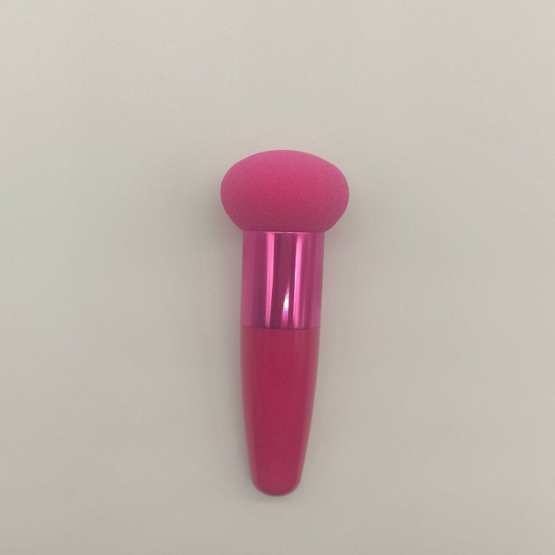 Foundation Makeup Brush with Handle, Mushroom Stick