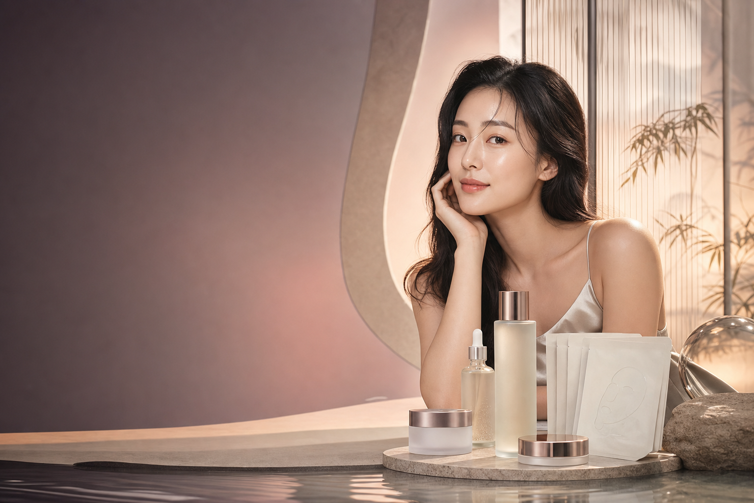 Editorial Korean beauty ritual